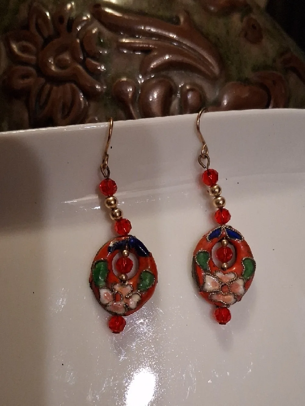 handcrafted vibrant red